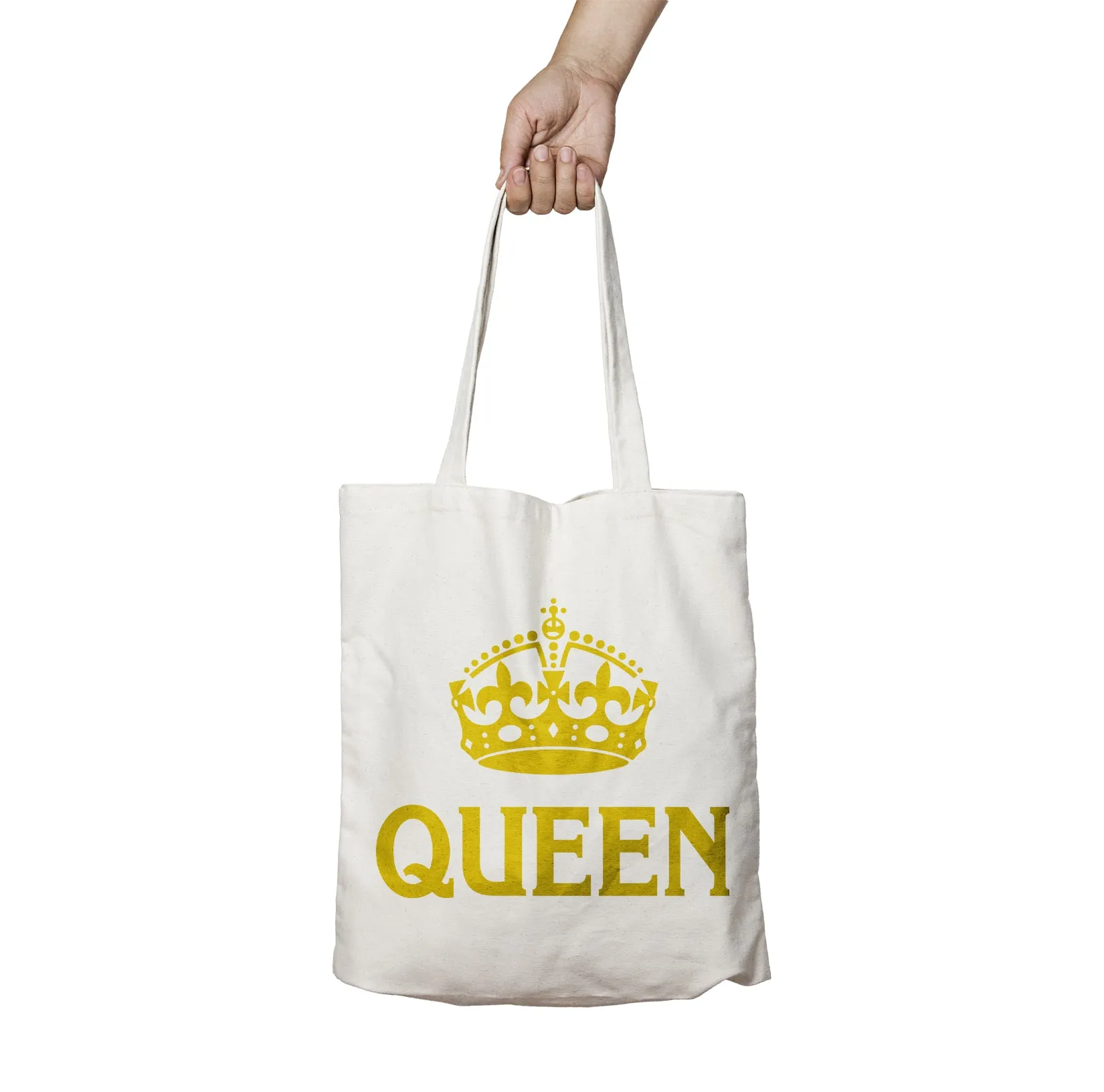 London Meme Queen Crown Gold Official Tote Bag