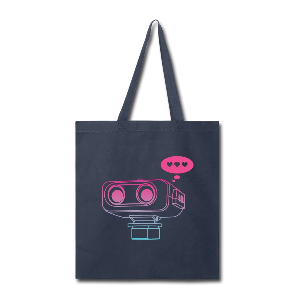 Robot Loves You Tote Bag