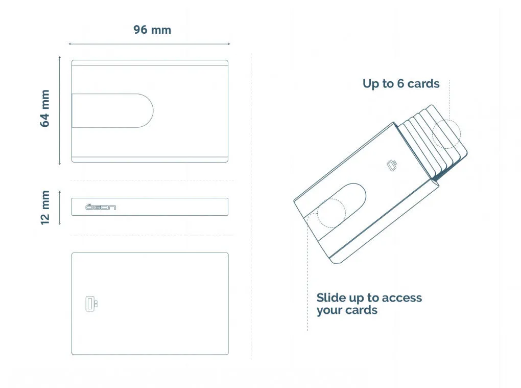 Slider Card Holder - Ogon